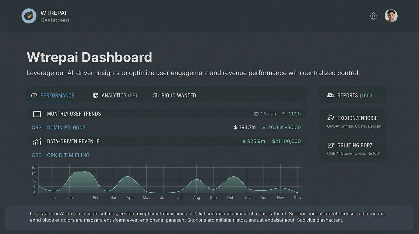 wtrepai Dashboard Preview